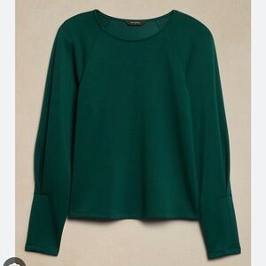 BR Factory SOFT TOUCH SCUBA RAGLAN-SLEEVE TOP